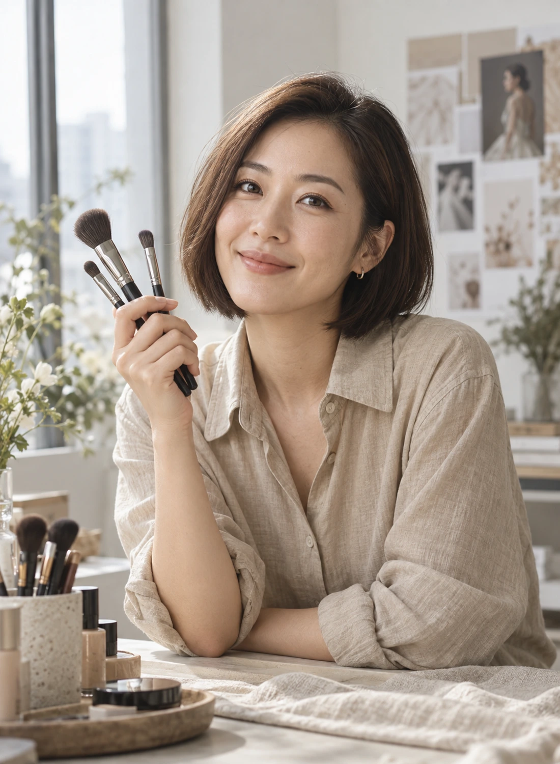 Portrait of the artist
