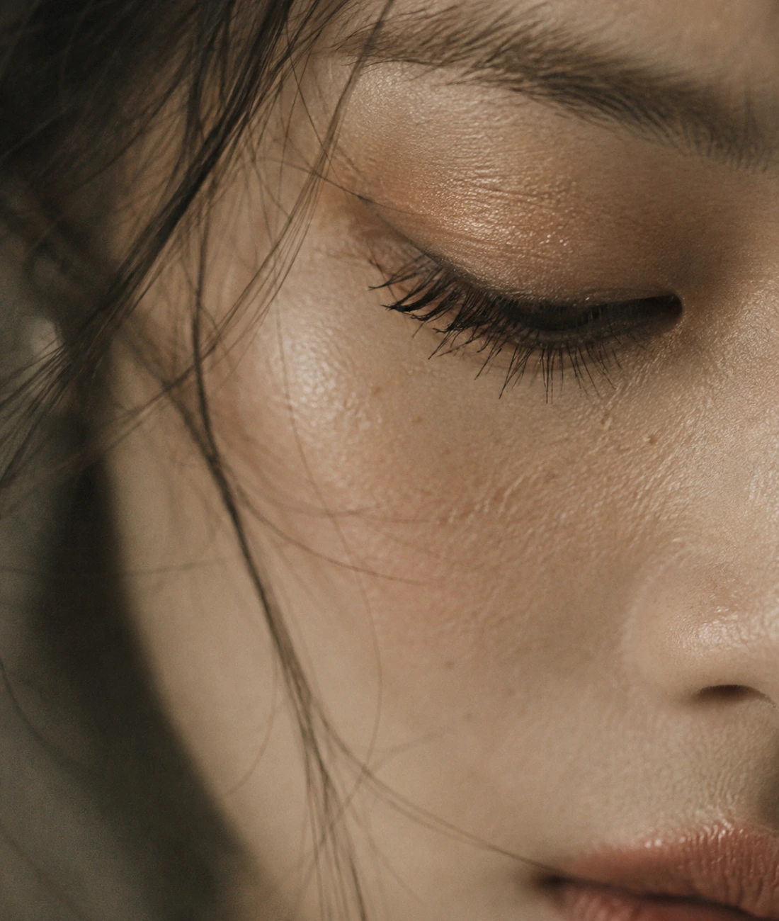 Film grain beauty texture study
